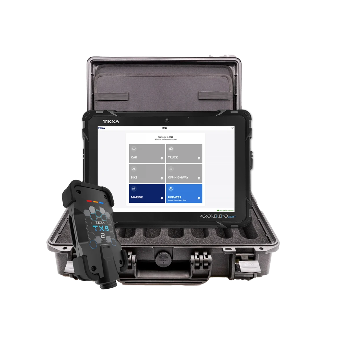 TEXA Marine Diagnostic Kit with Axone Light Tablet