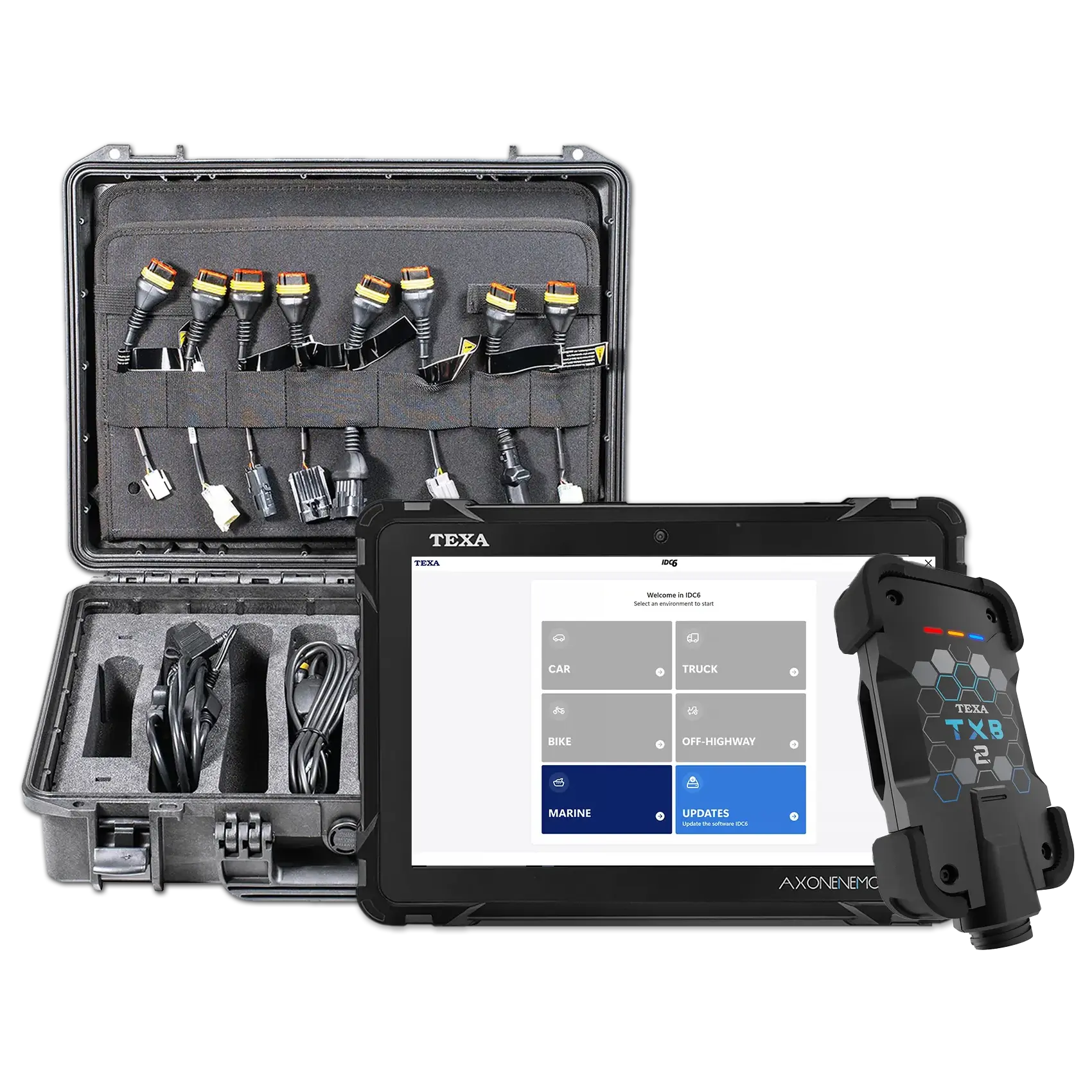 TEXA Marine Master Diagnostic Kit with Axone Light Tablet