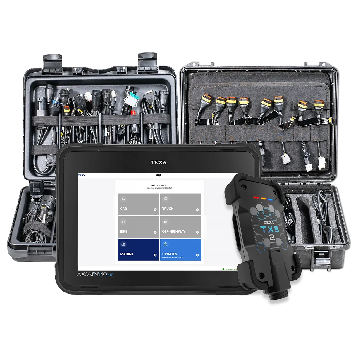 TEXA Marine and Powersports Master Diagnostic Kit with Axone Plus Tablet