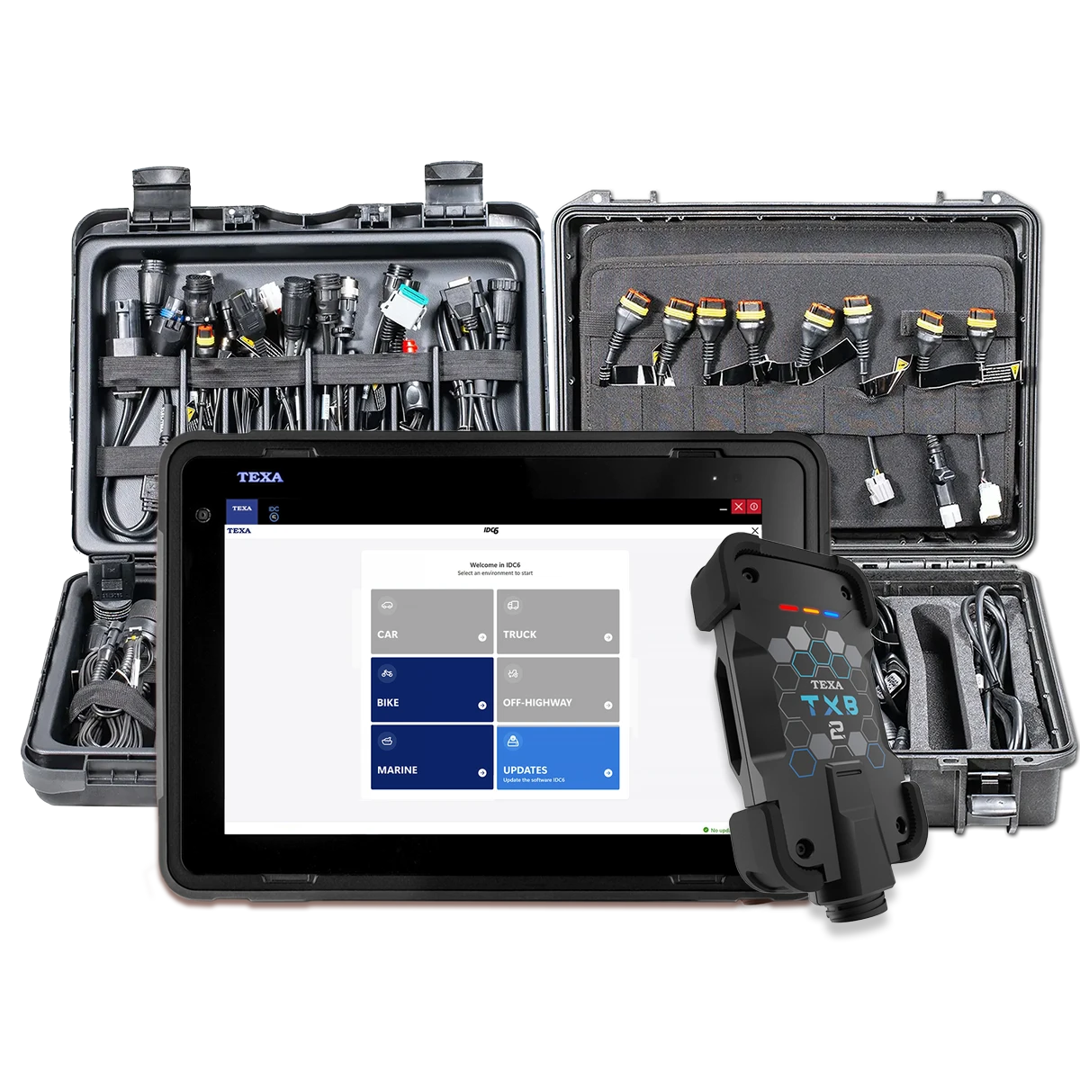 TEXA Marine and Powersports Master Diagnostic Kit with Axone Voice Tablet